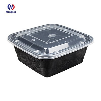 Sıcak Satış Yuvarlak Ve Kare Tek Kullanımlık Plastik Kutu